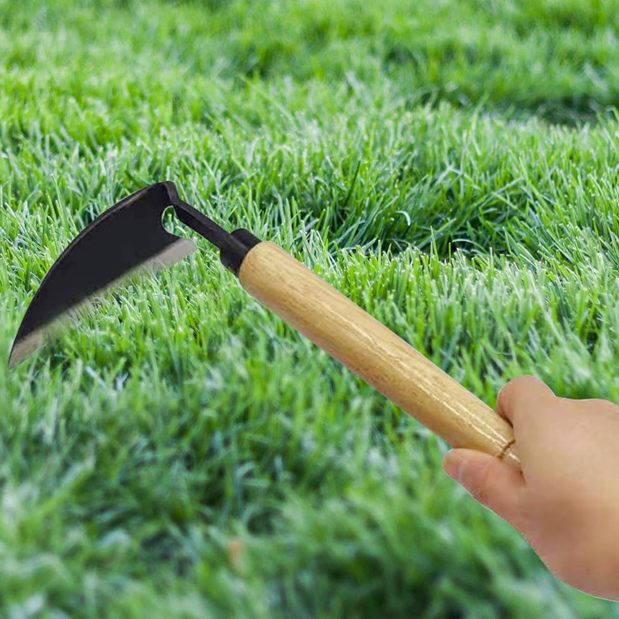 Homero Hand Scythe Sickle Sharp Steel Blade Garden Tool