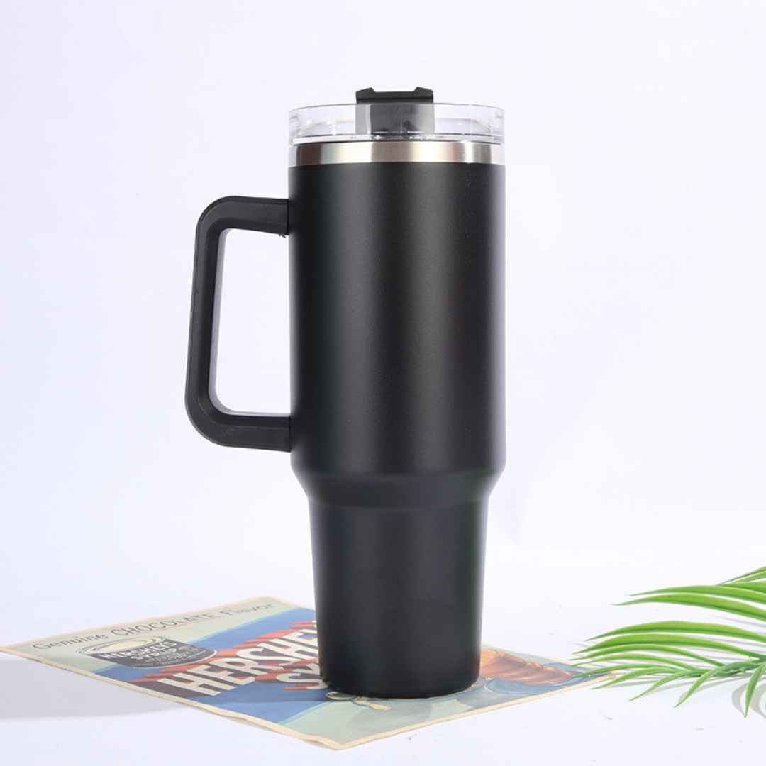 HOMERO Premium Stainless Steel Insulated Anti-Splash Tumbler