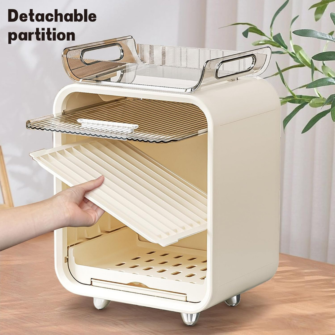 Multipurpose Drying Rack and Dustproof Protective Storage Cabinet