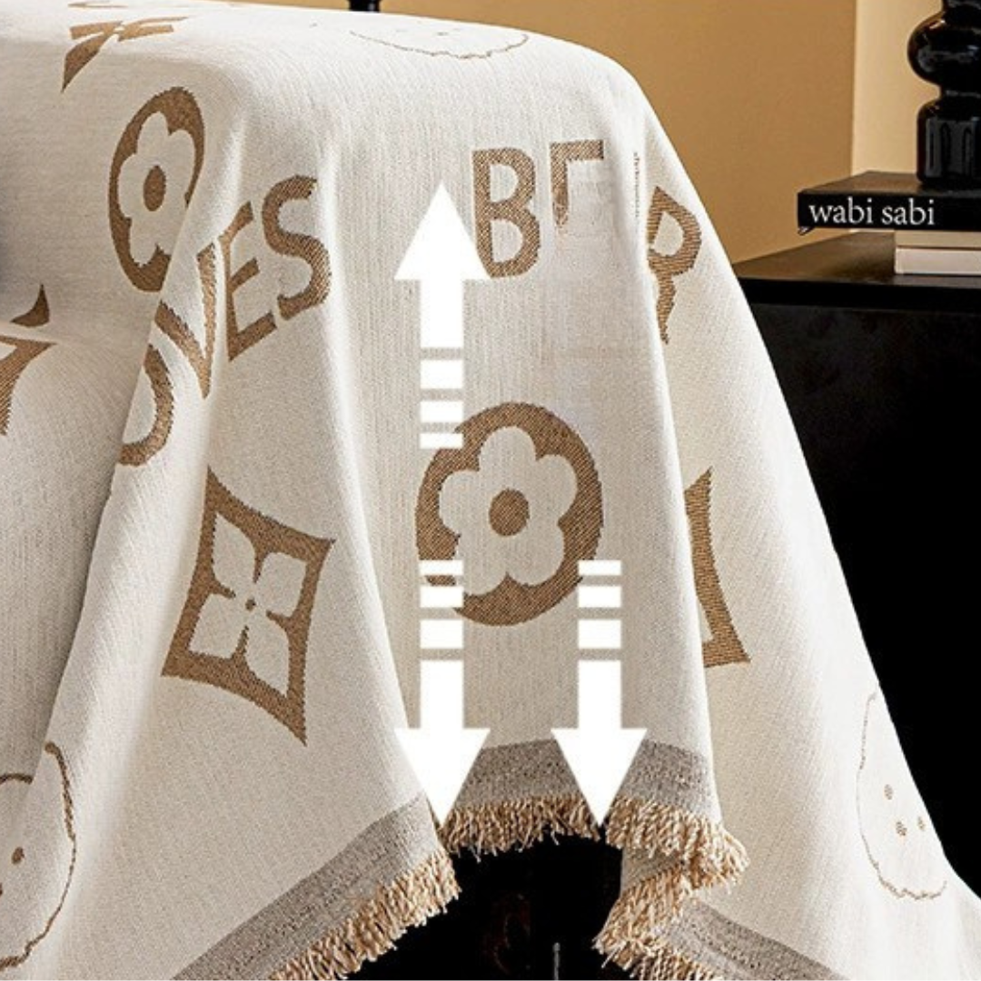 Royal Living Room Elegance Premium Chenille Sofa Cover