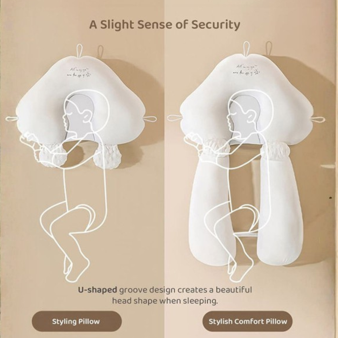 Adjustable Baby Sleeping Breathable Cotton Support Pillow