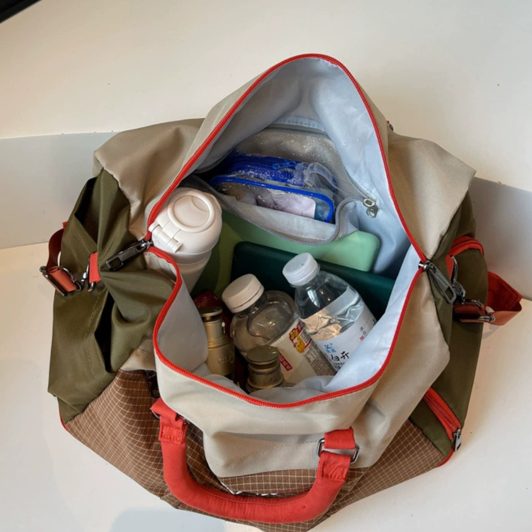 Homero Large Capacity Expandable Travel Duffel Stylish Bag