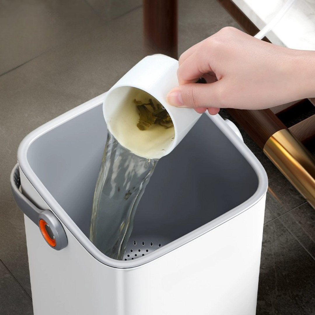 HOMERO 3-in-1 Simple Mountain View Filter Tea Bucket