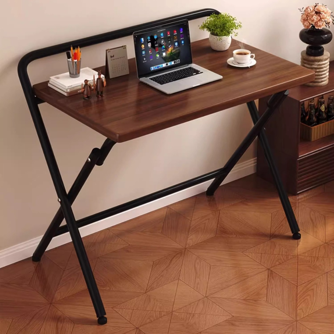 Portable Foldable Office and Study Table with Adjustable Feet