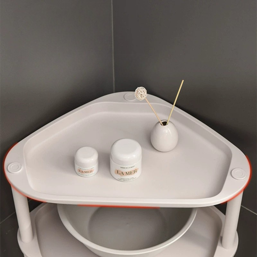 Heavy Duty Corner Bathroom Storage Rack