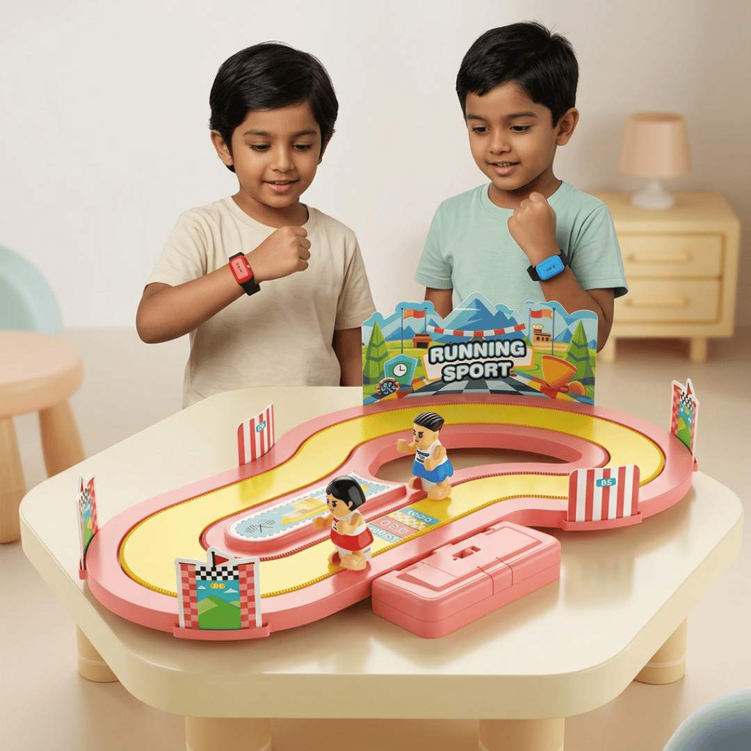Wireless Motion Sensor Interactive Racing Game Toy Set