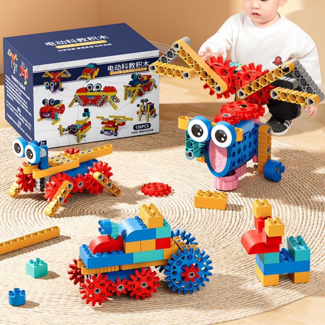 Creative Engineering Building Block Toy Set - 126 Pieces