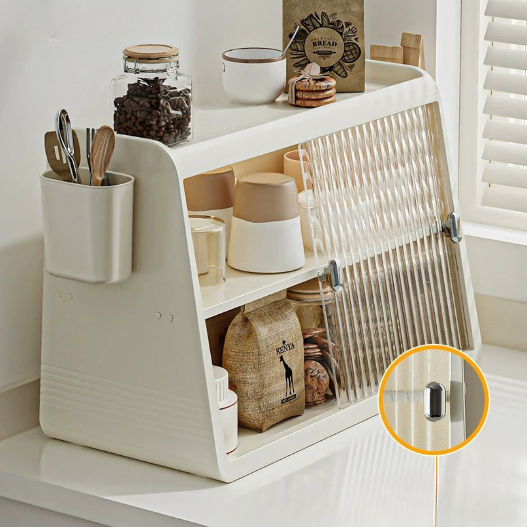 Multi Utility Modern Dustproof Sliding Door Storage Cabinet