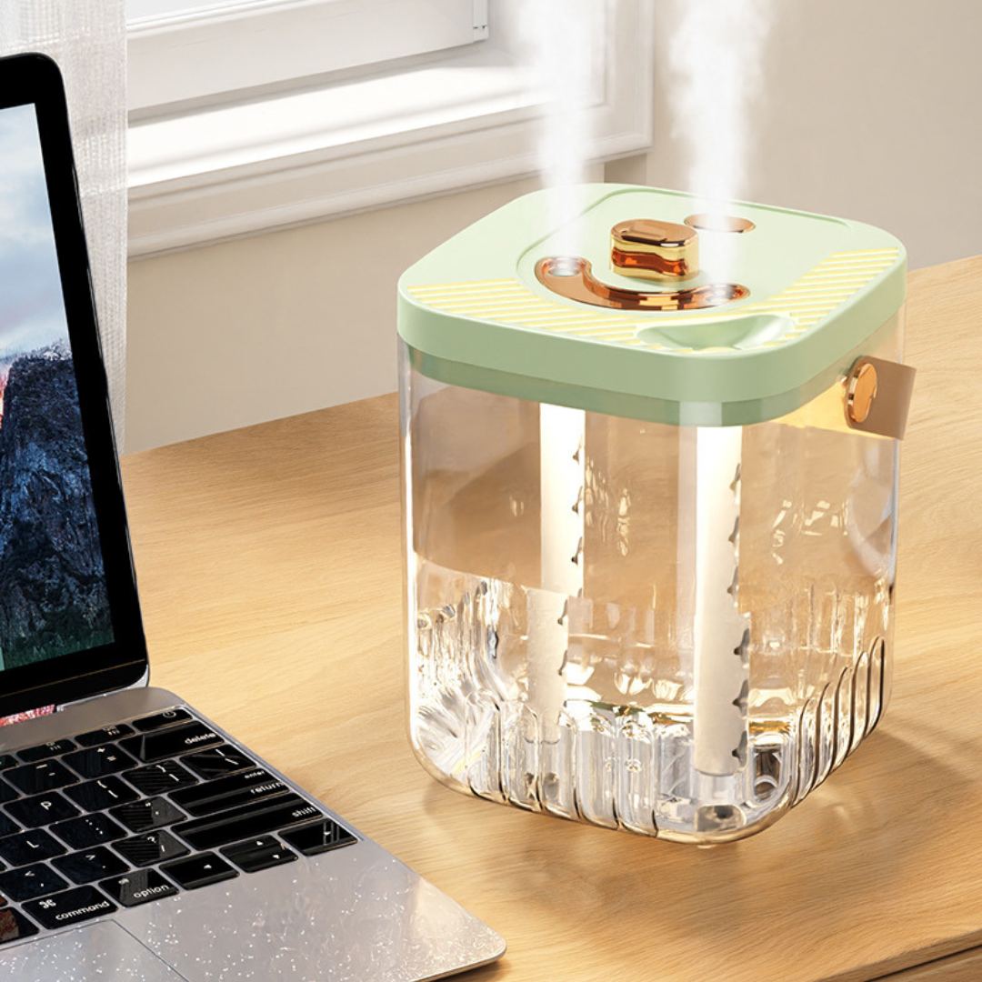 Dual Spray Ultrasonic Humidifier with Night Light