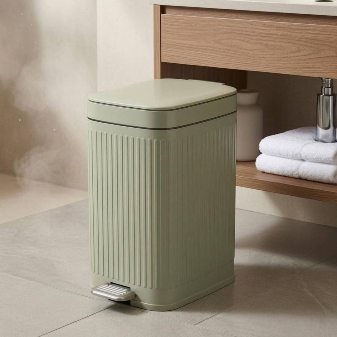 Premium Pedal Dustbin with Press Top Lid