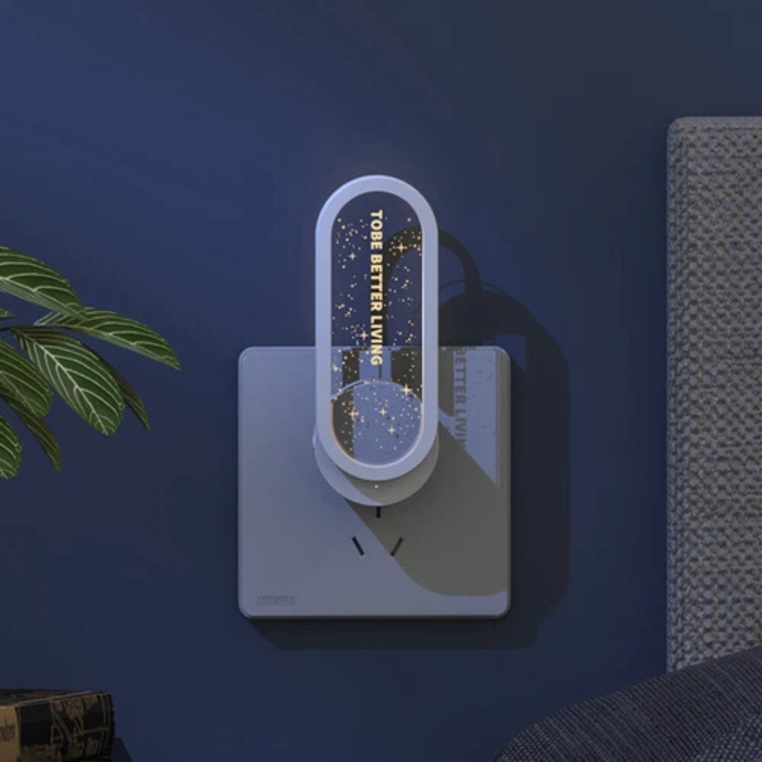 HOMERO Ultrasonic Mosquito Repellent LED Night Light