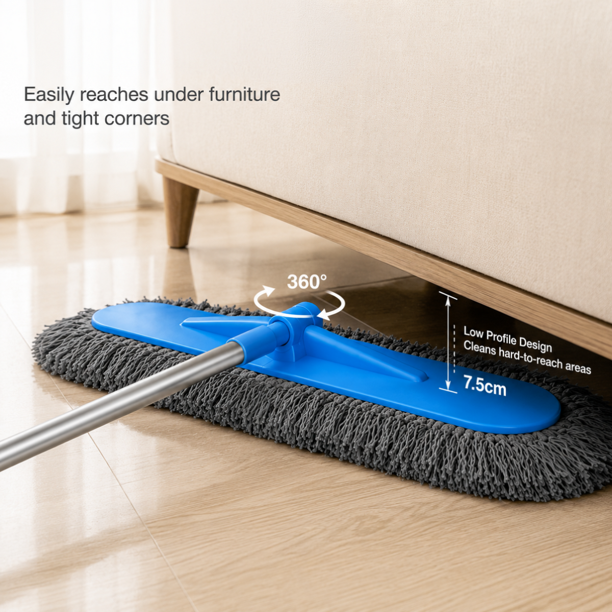 360 Degree Microfiber Floor Cleaning Mop