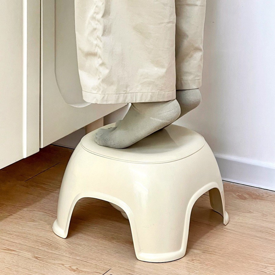 Homero Adorable Baby Stool with Storage and Anti Skid Pads