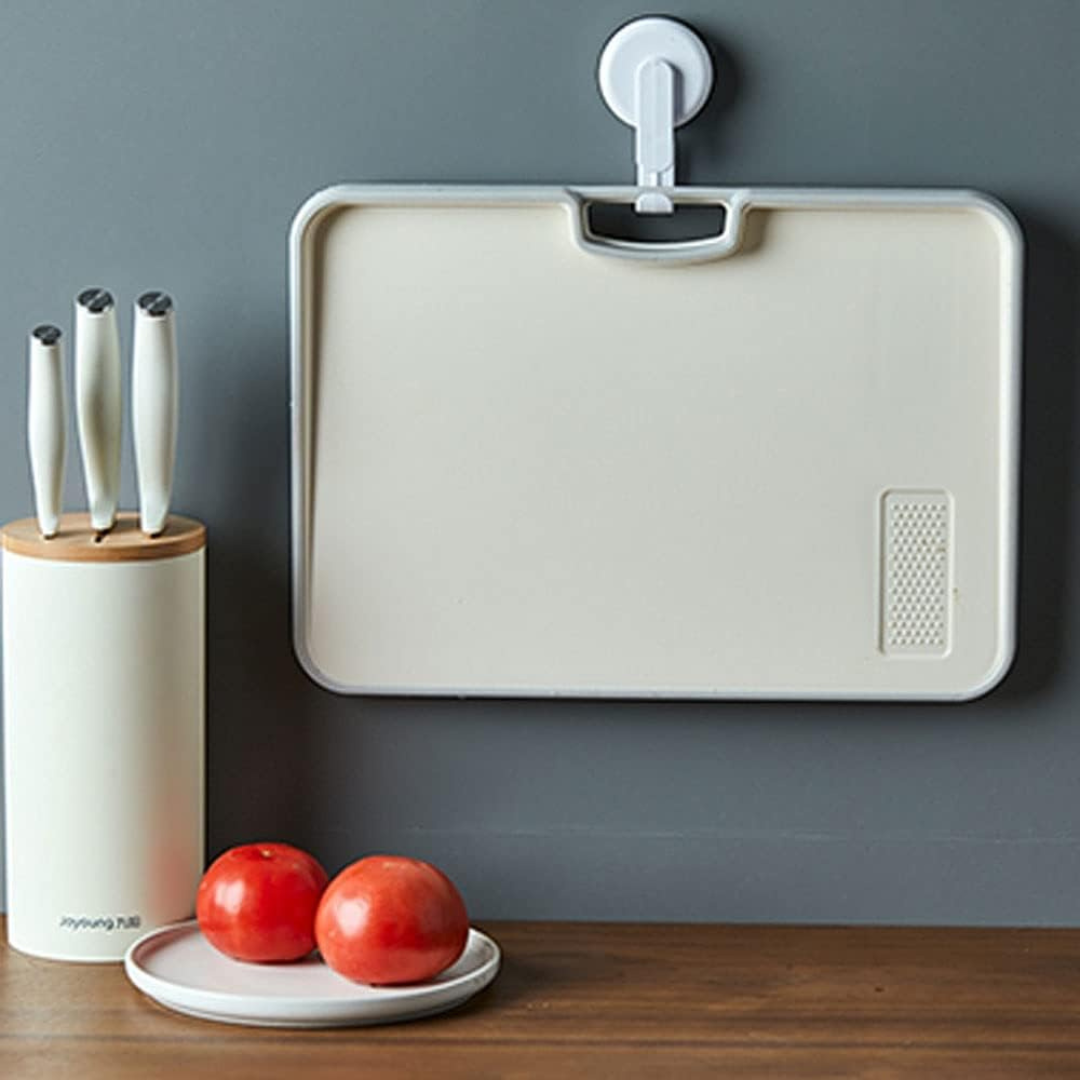 Homero Premium Double Sided Cutting Board with Grinding Zone
