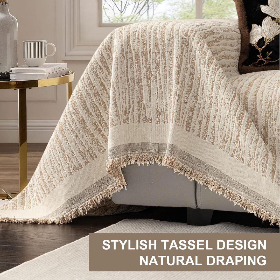 Luxury Reversible Soft Touch Chenille Sofa Throw Cover