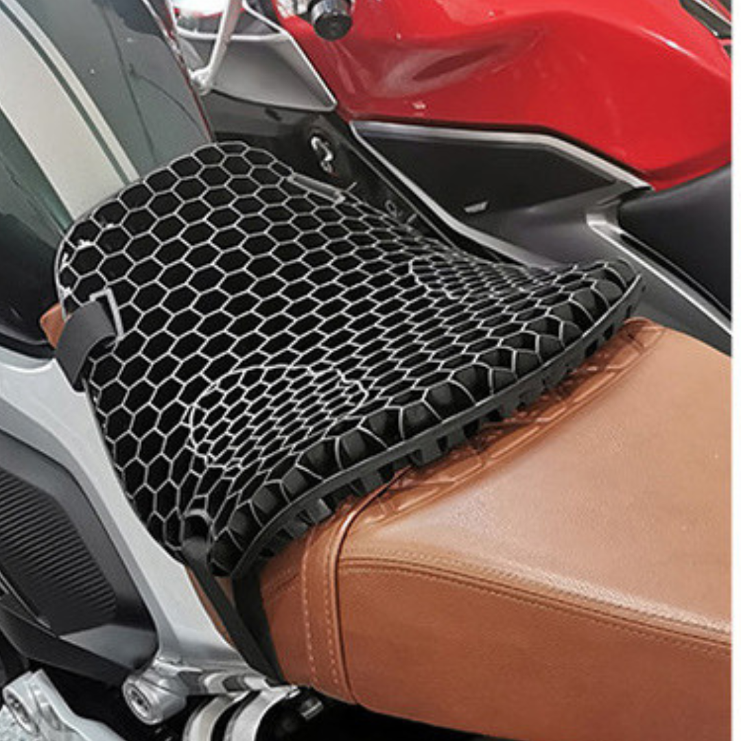 3D Honeycomb Ergonomic Comfortable Motorcycle Seat Cushion Pad