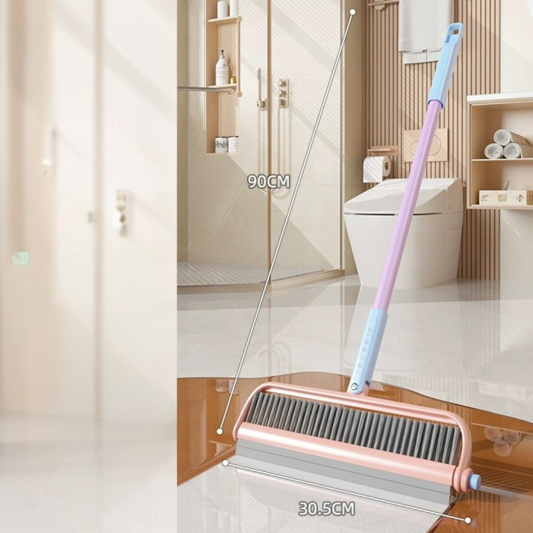 2 in 1 Heavy Duty Floor Scrub Brush with Stiff Bristles