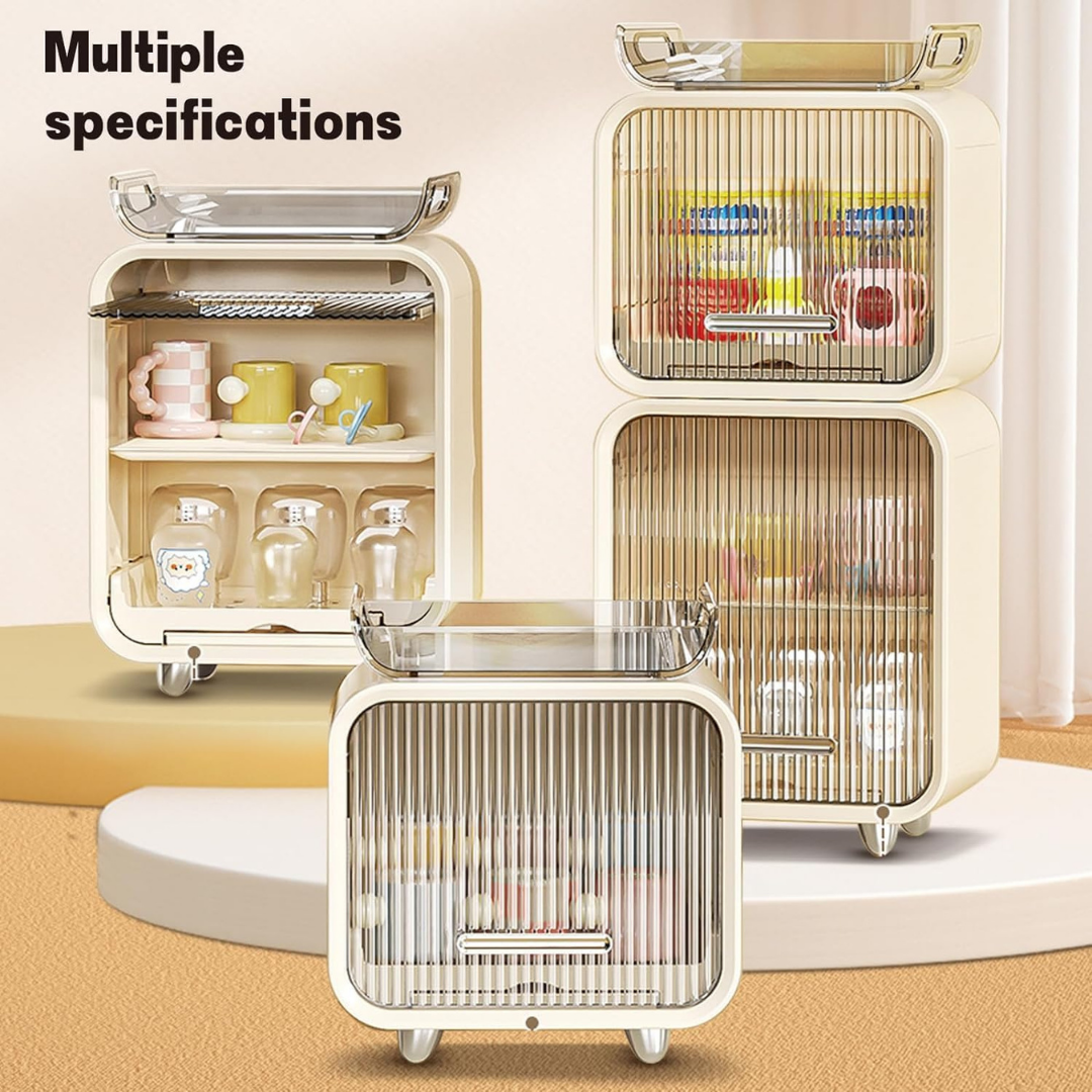 Multipurpose Drying Rack and Dustproof Protective Storage Cabinet