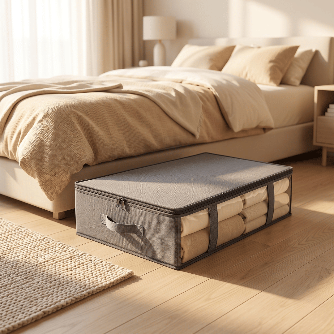 Premium Fabric Underbed Storage Organizer