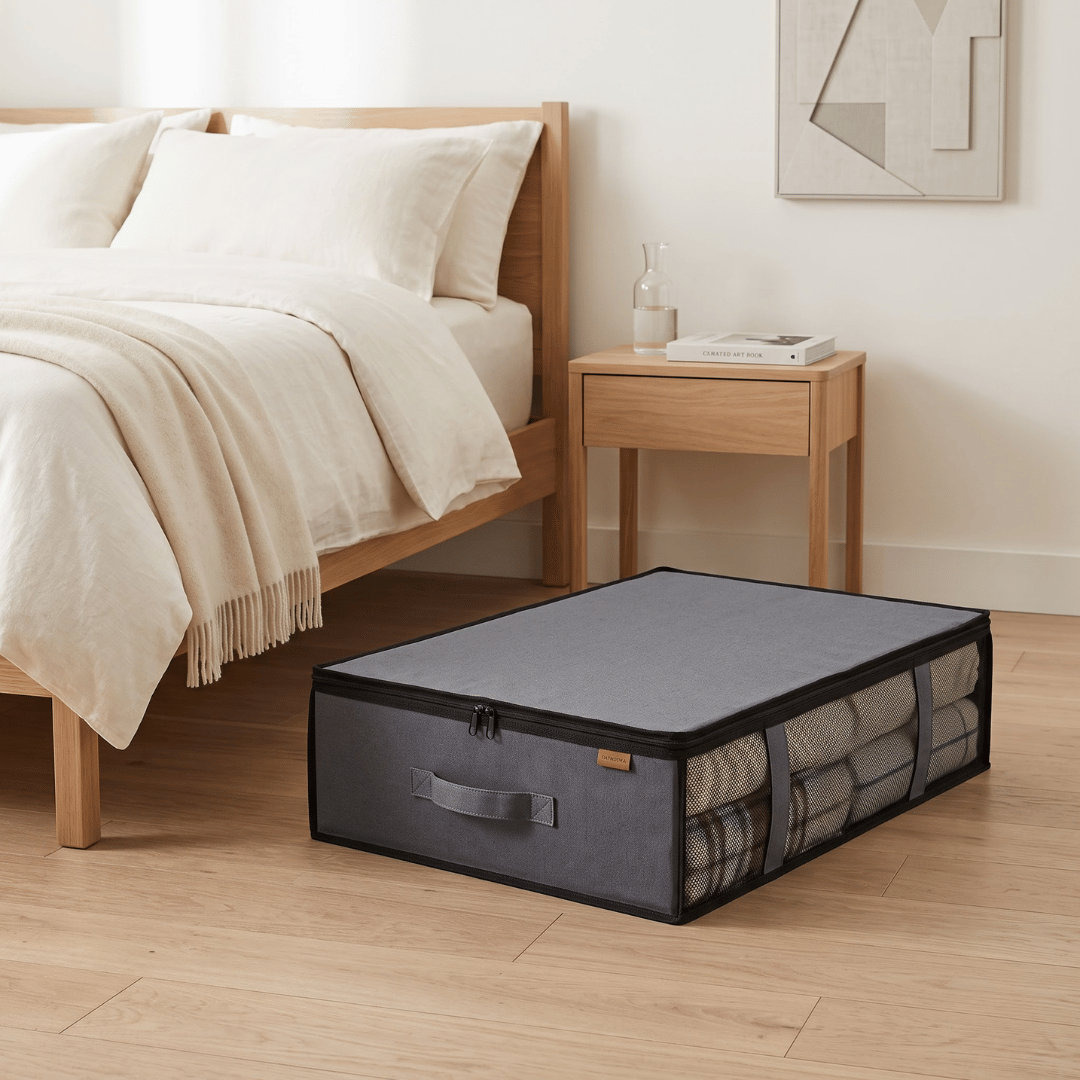 Premium Fabric Underbed Storage Organizer