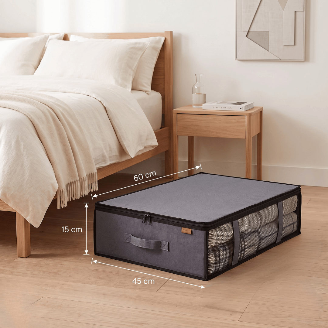 Premium Fabric Underbed Storage Organizer