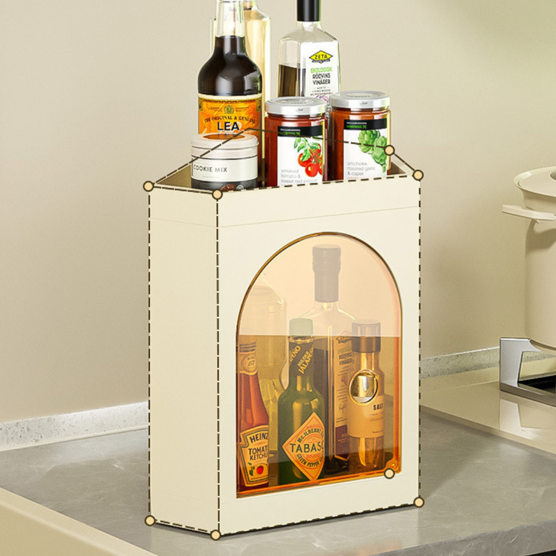 HOMERO Multi-Layer Corner Space-Saving Storage Rack