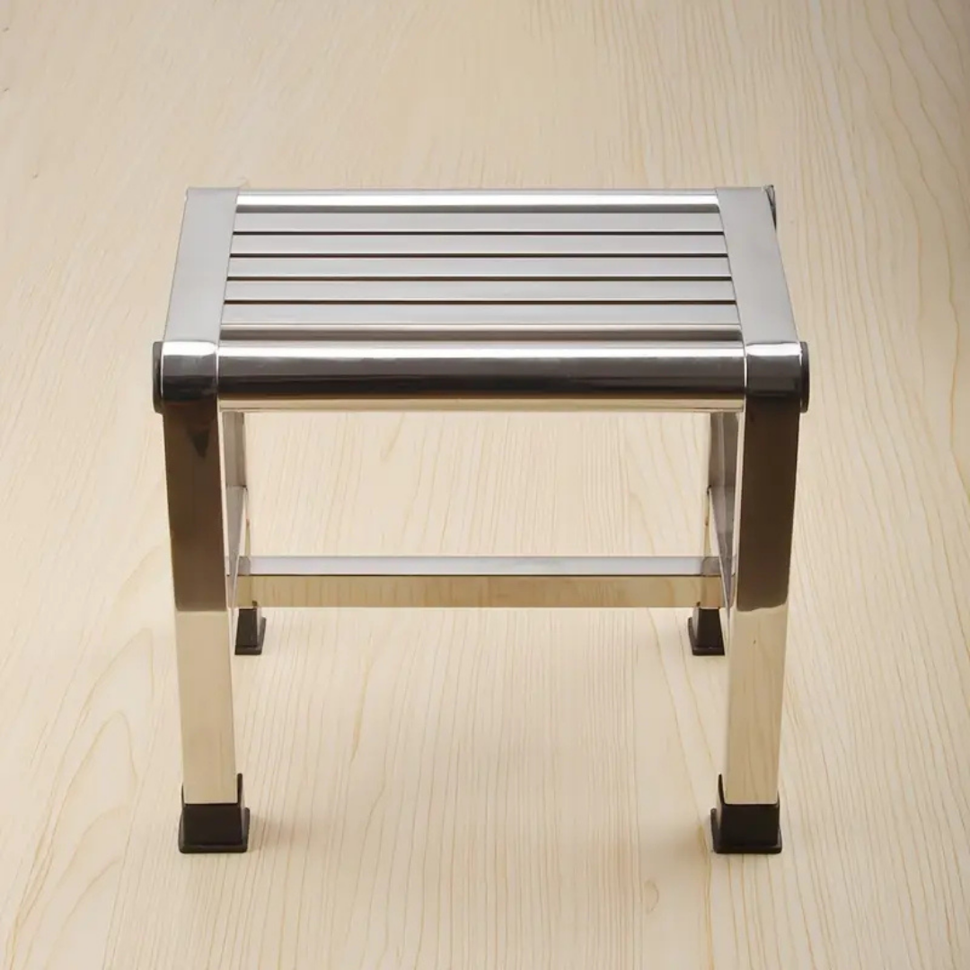Homero Multipurpose Heavy-Duty Non Slip Stainless Steel Stool