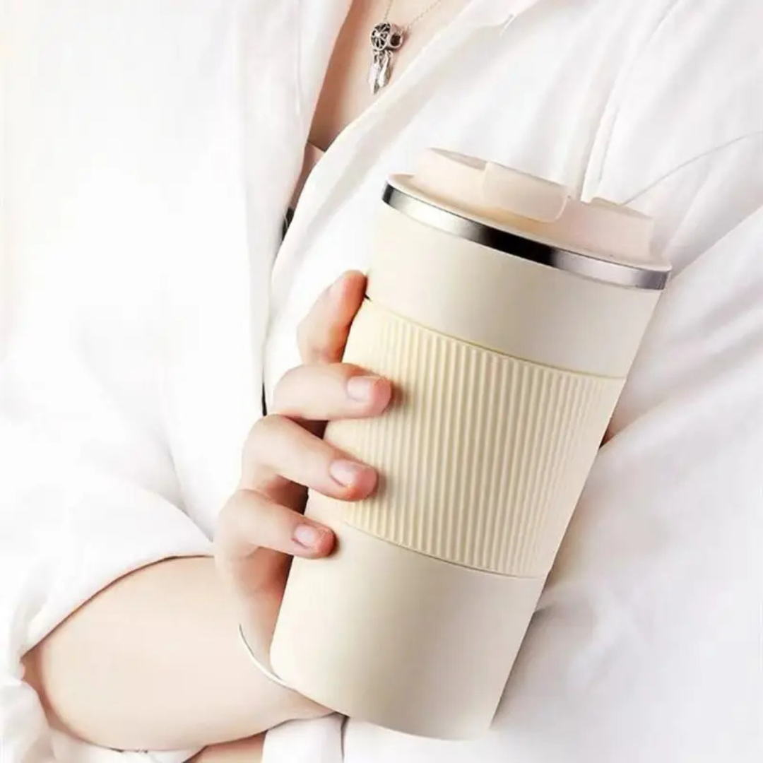 HOMERO Premium Double Wall Insulated Stainless Steel Travel Mug - 510ml