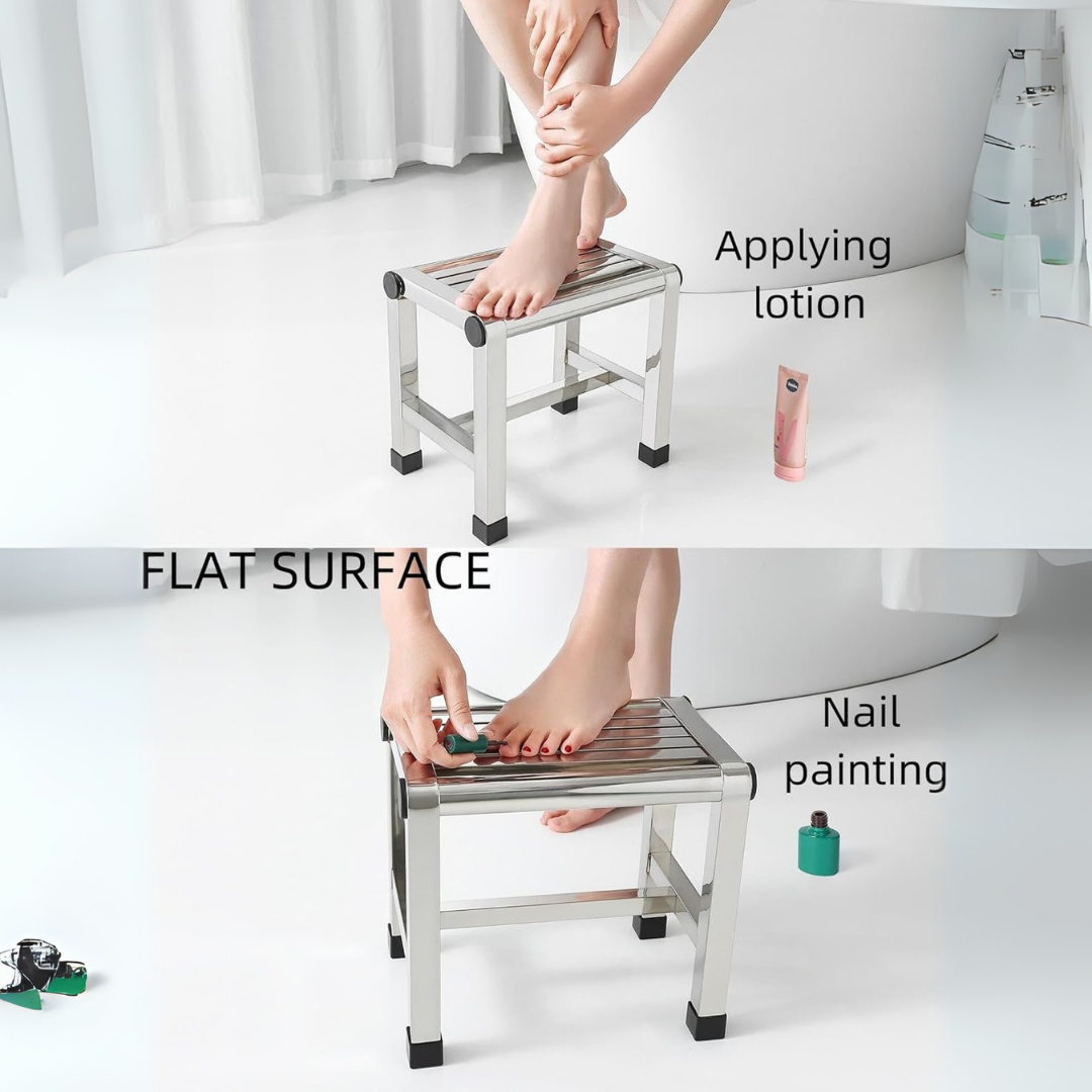 Homero Multipurpose Heavy-Duty Non Slip Stainless Steel Stool