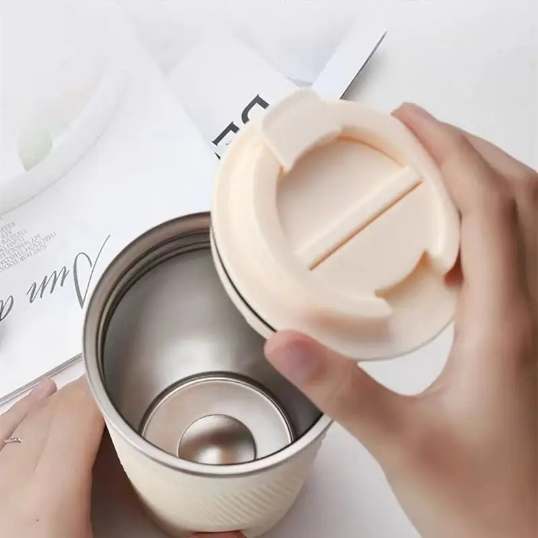 HOMERO Premium Double Wall Insulated Stainless Steel Travel Mug - 510ml