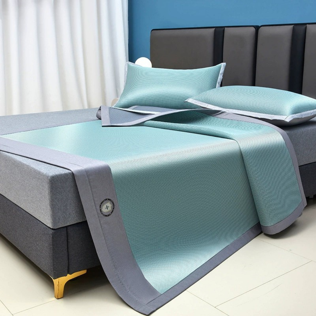 Homero 3D Honeycomb Comfort Breathable Bed Sheet Set with Pillow - 150×200cm