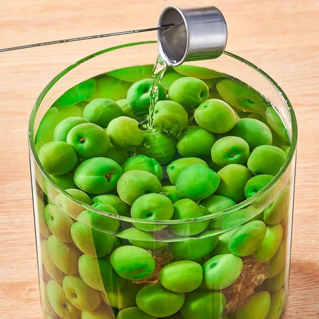 HOMERO Multi-Purpose Airtight Crystal Clear Thick Wall Design Storage Jar