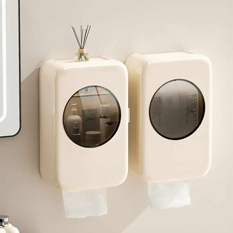 Homero Multi-Purpose Wall Mounted Storage Box with Tissue Holder