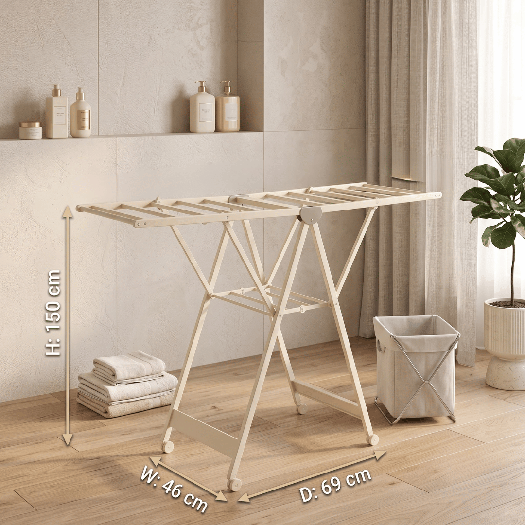 Clothes Drying Stand Portable Space Saving Laundry Airer