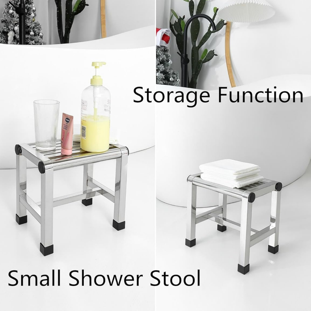 Homero Multipurpose Heavy-Duty Non Slip Stainless Steel Stool