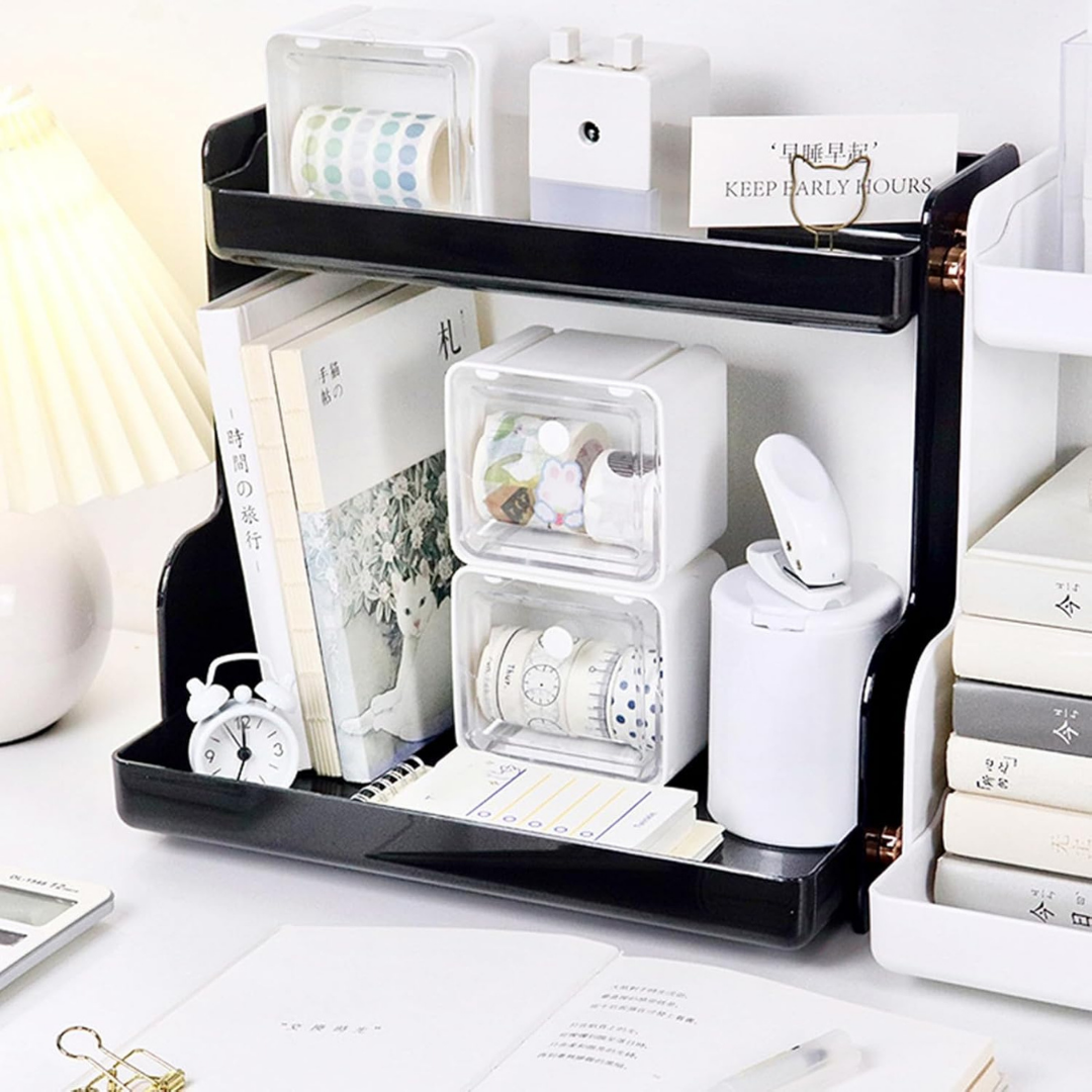 Homero Premium Multi-Purpose Double-Layer Organizer Shelf