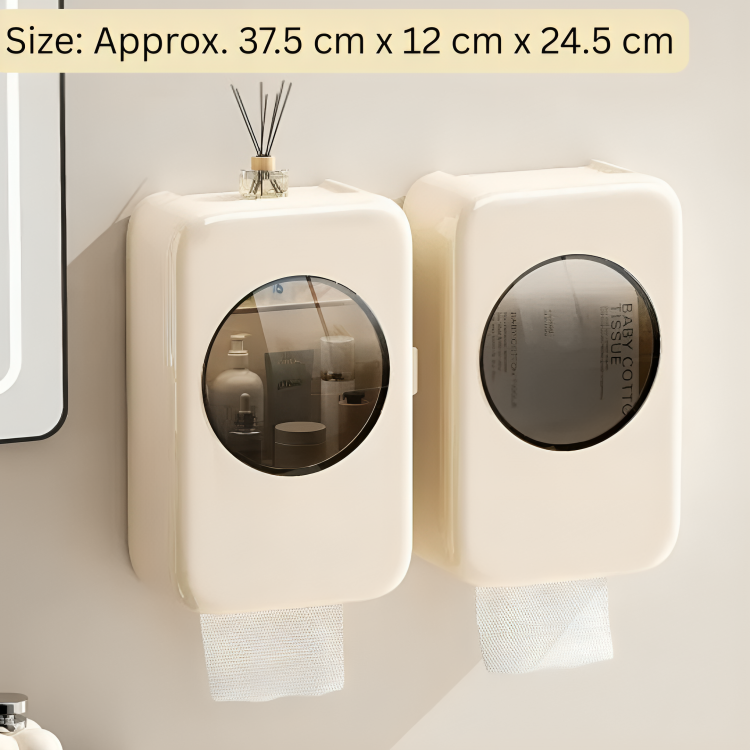 Homero Multi-Purpose Wall Mounted Storage Box with Tissue Holder