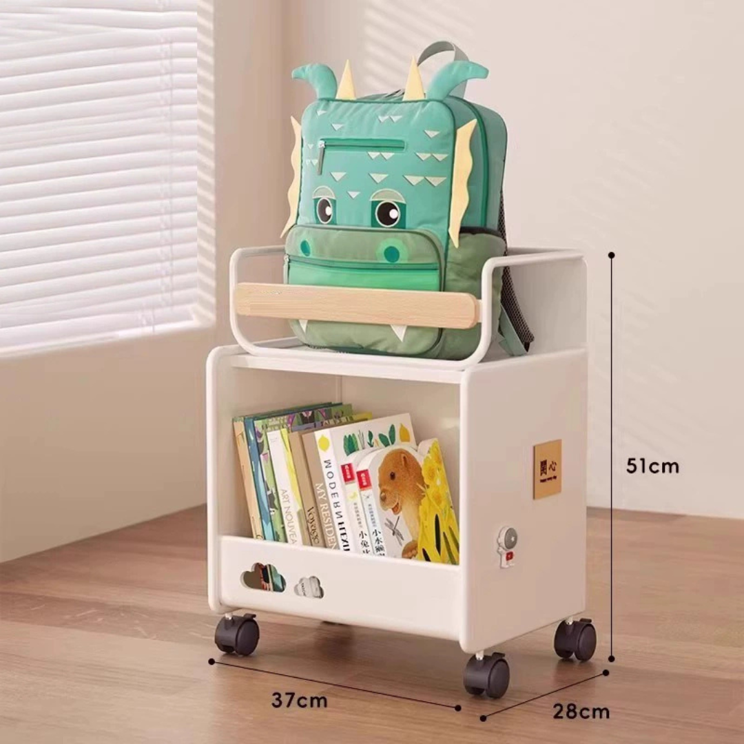 Multi Layer Rolling Storage Organizer with Lockable Wheels