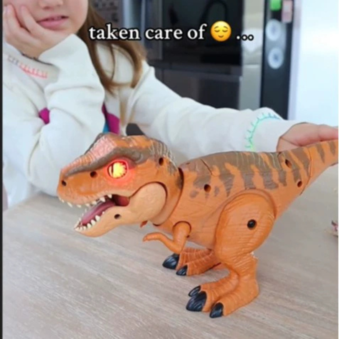 HOMERO Interactive Hatch Train Play 100+ Sounds Jurassic Dinosaur Toy