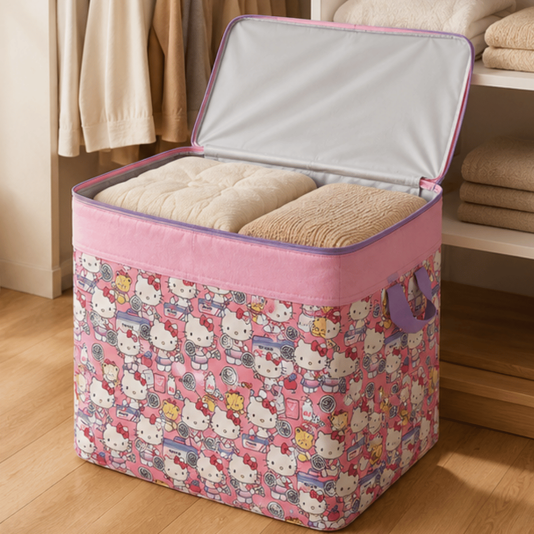 Extra Large Foldable Waterproof Storage Bag with Drawstring Closure
