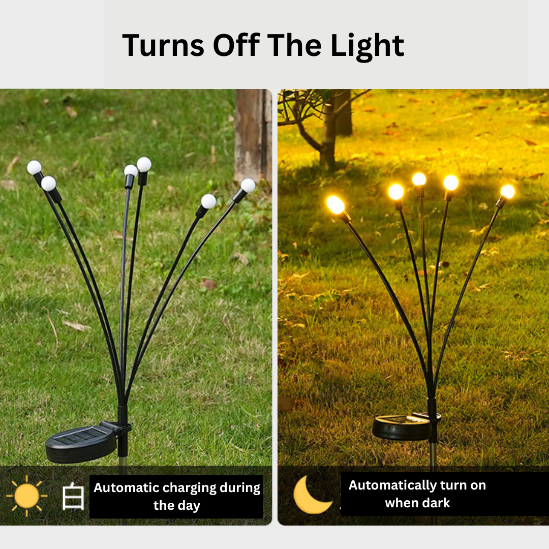 Solar Firefly Waterproof Outdoor Lights