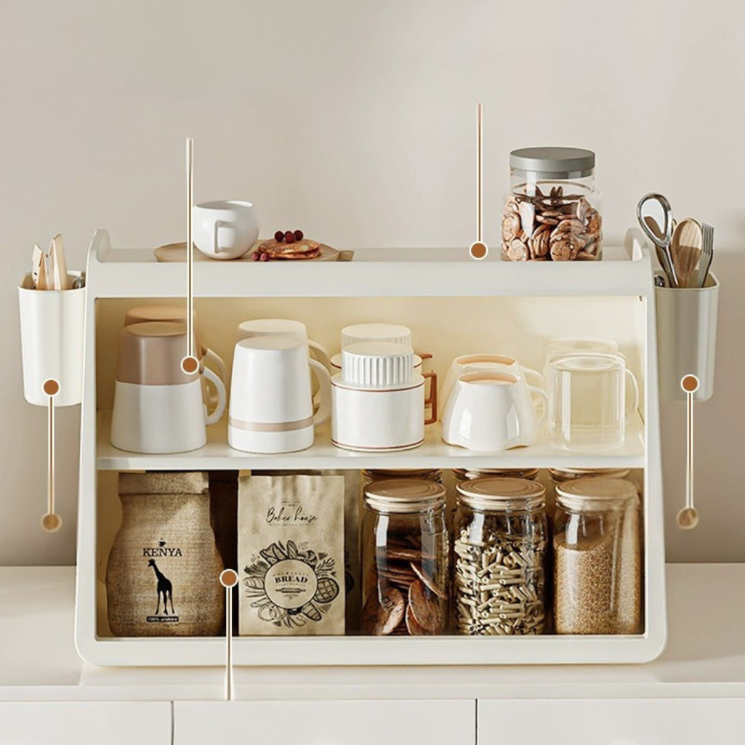 Multi Utility Modern Dustproof Sliding Door Storage Cabinet