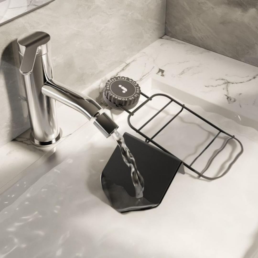 Homero Stylish Wall Mounted Iron Soap Holder