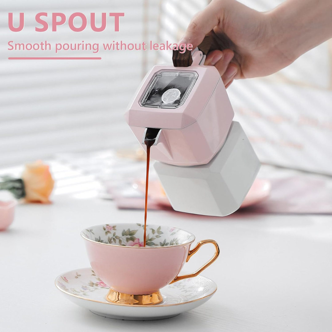 Electric Ceramic Cube Coffee Pot