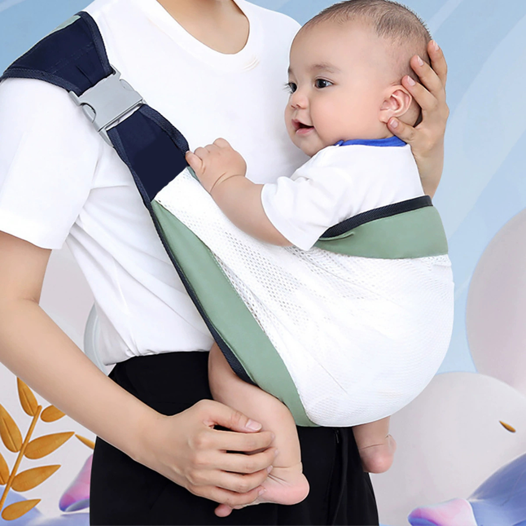 Homero Comfortable Ergonomic Baby Carrier Cotton Sling Wrap