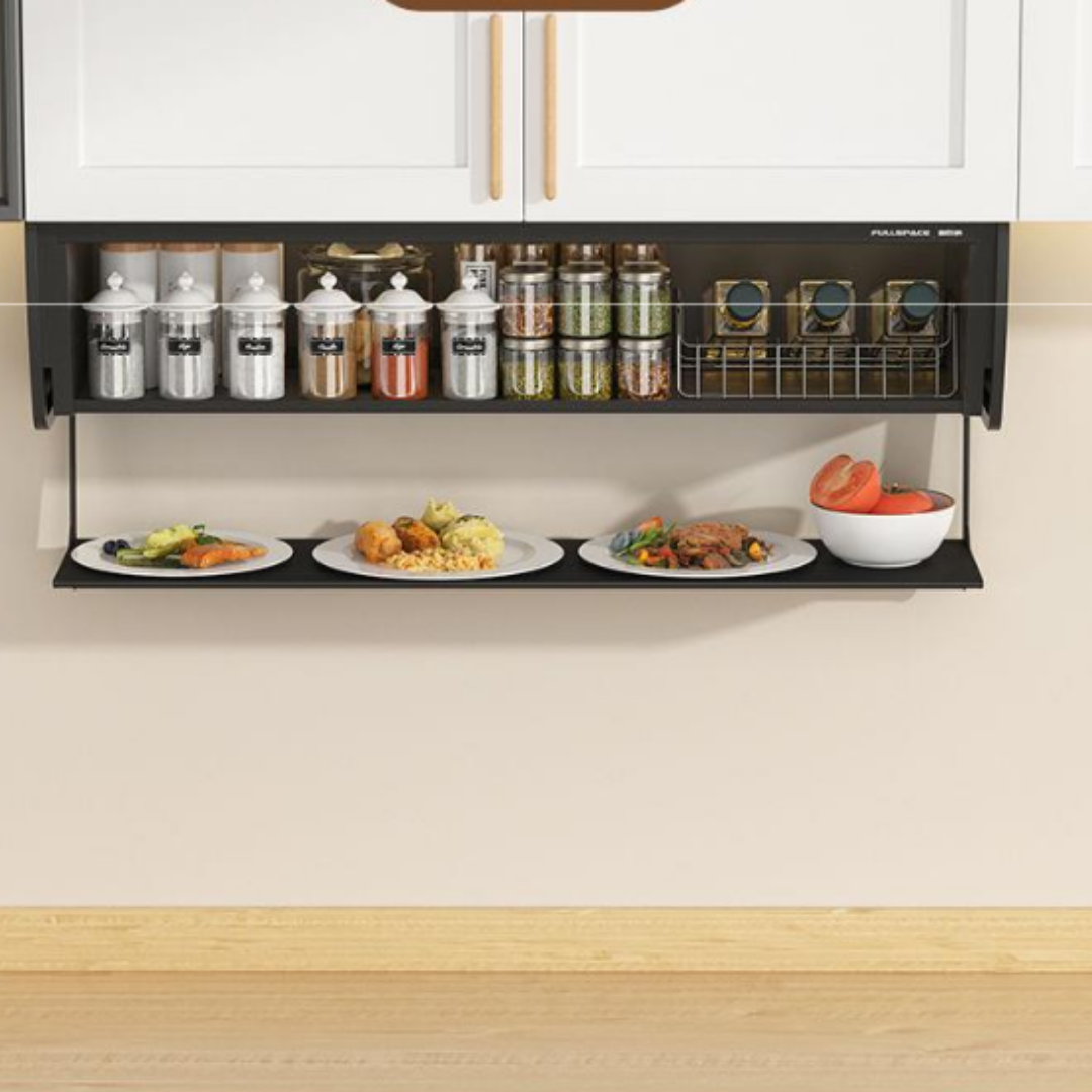 Foldable Multi-Function Kitchen Cabinet