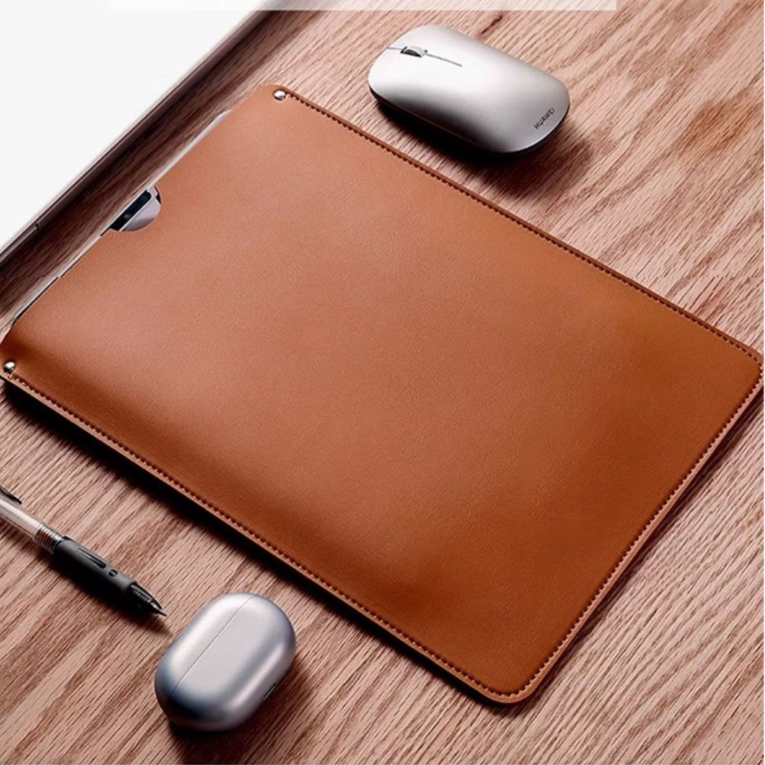 Stylish PU Leather Waterproof Laptop Tote Bag