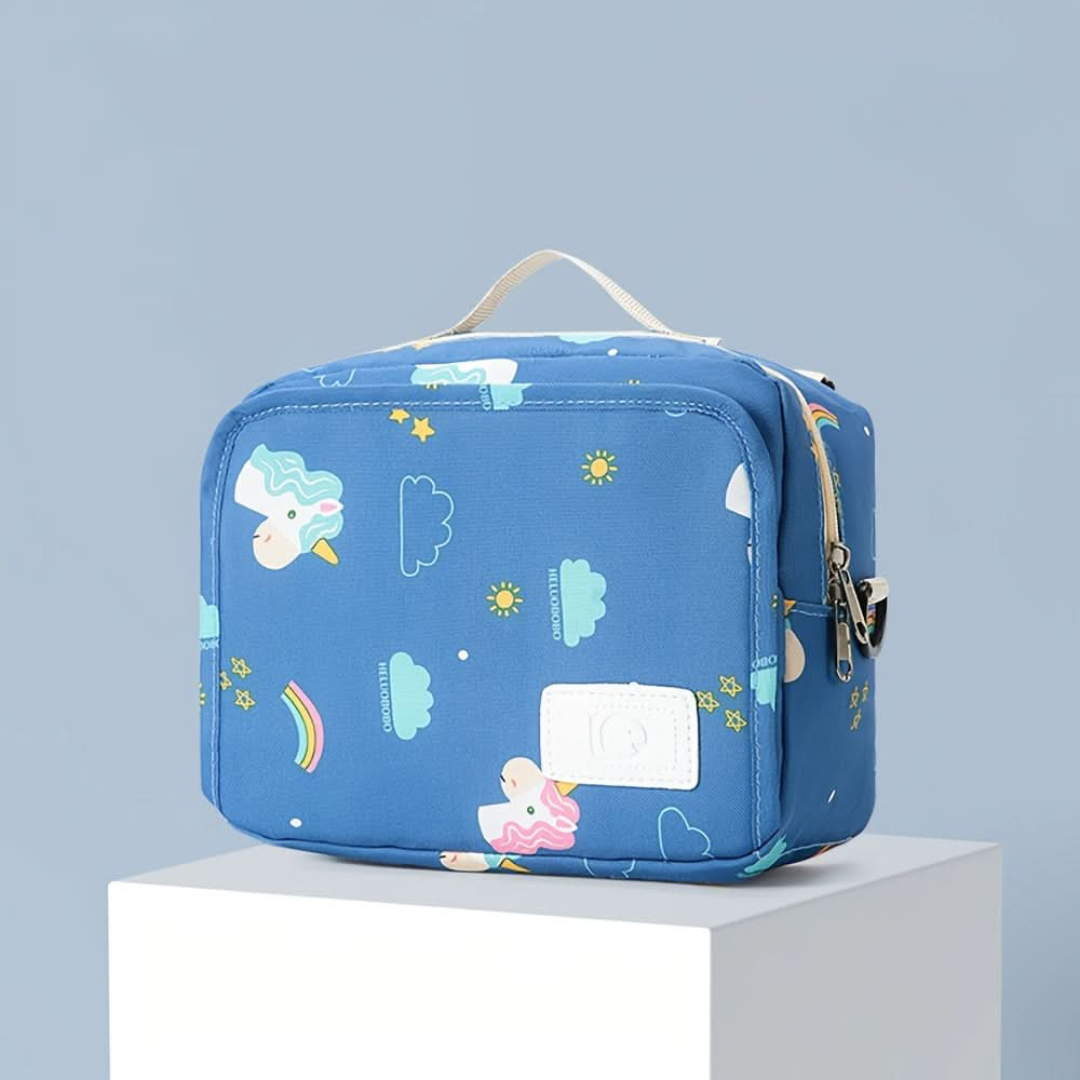 Portable Diaper Changing Bag with Foldable Changing Mat