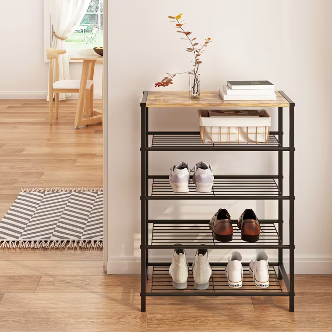 Multi Purpose Space Saving Shoe Storage Rack Organizer