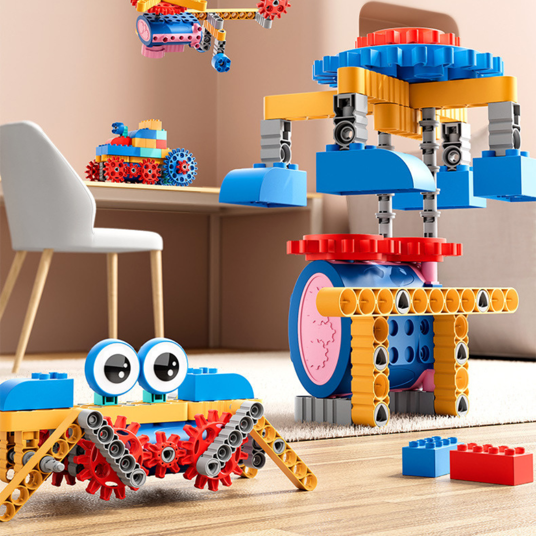 Creative Engineering Building Block Toy Set - 126 Pieces